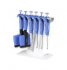 Universal Linear Rack for six single or multichannel pipets